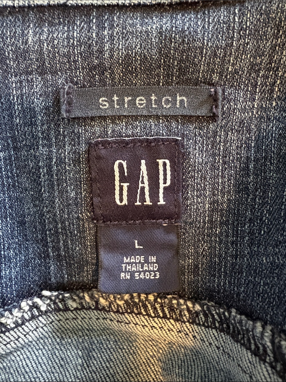 GAP Women's Medium Blue Denim Jacket - Picture 5 of 5